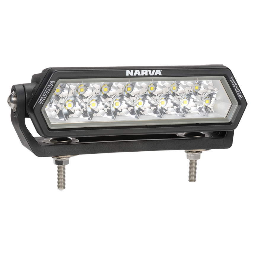 Narva 8 Inch Ultima LED Light Bars Long & Wide Hybrid Beam - Pair - 71710BK | Narva 71710BK