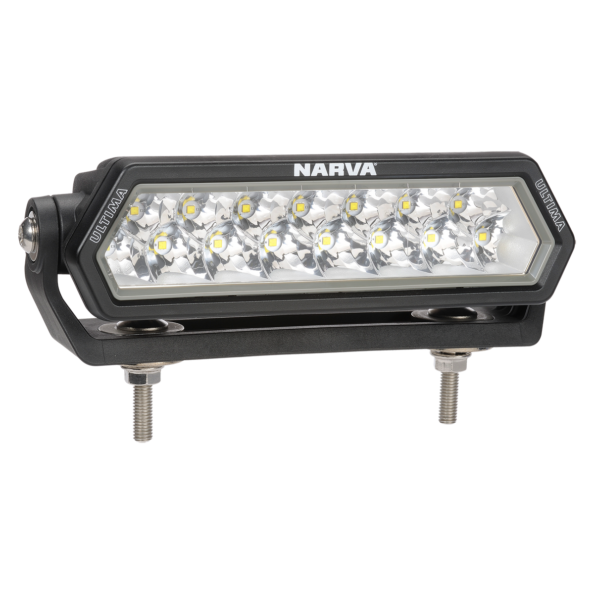 Narva 8 Inch Ultima LED Light Bars Ultra Wide Flood Beam - Pair - 71715BK | Narva 71715BK