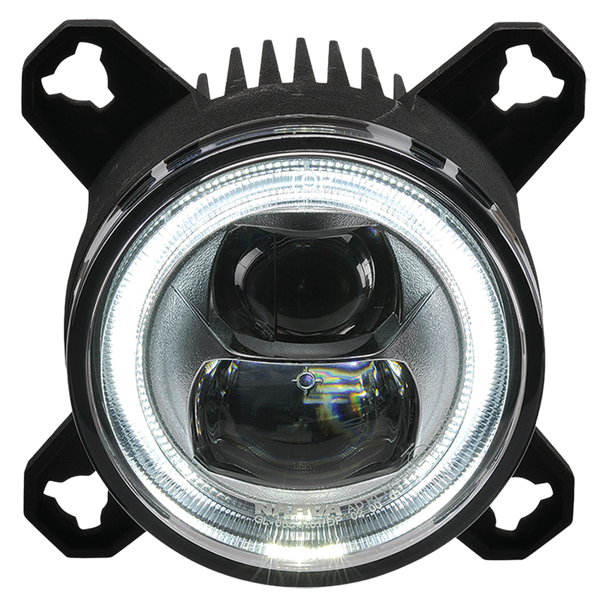 Narva 9-33V 90mm LED Low Beam Headlamp Assembly with DRL & Position - 71989 | Narva 71989