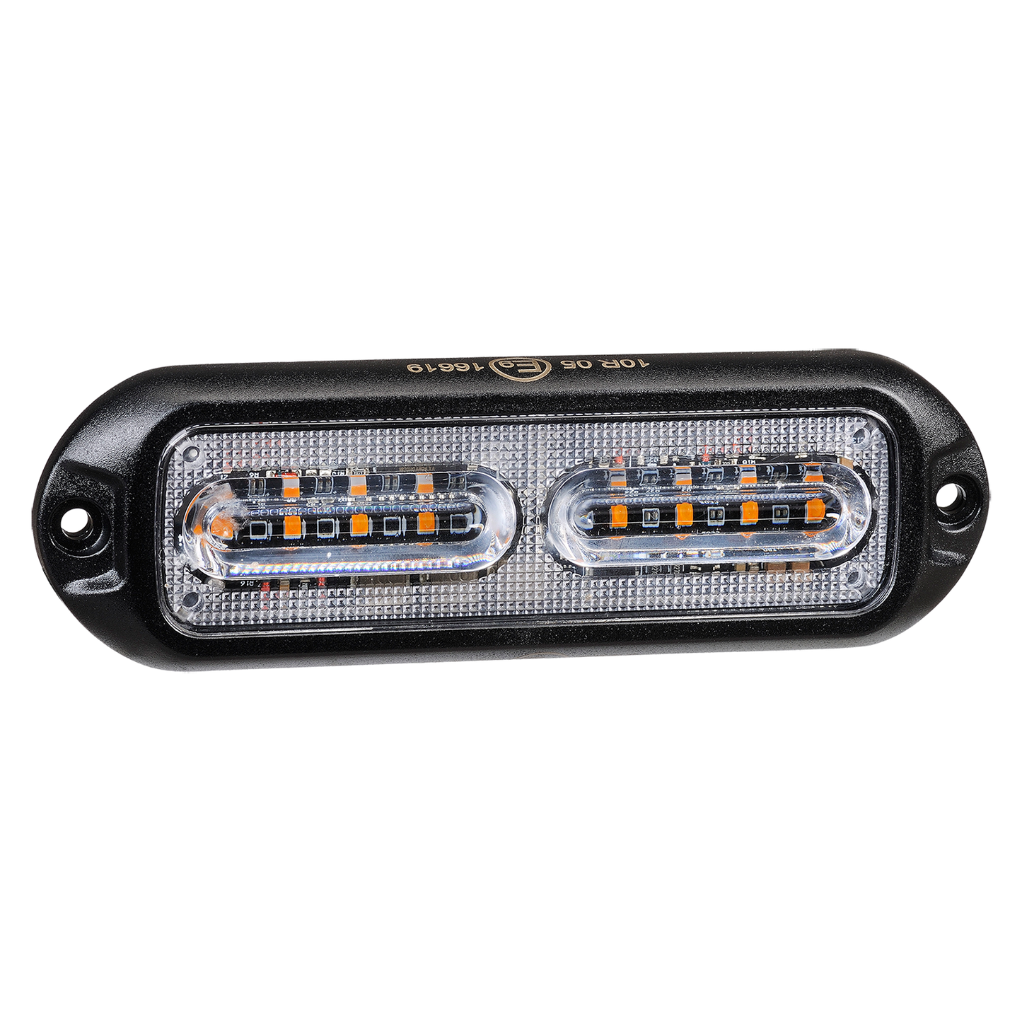 Narva 12/24V High Powered LED Warning Light (Amber), 10 Flash Patterns - 85221A