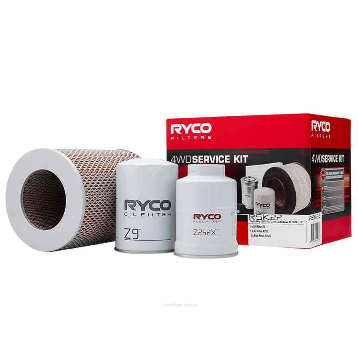 Ryco 4WD Filter Service Kit RSK22 Toyota Hilux LN86 LN106 LN107 LN111