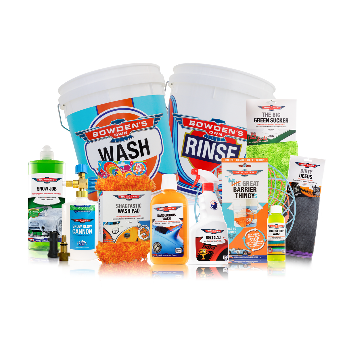 Bowden's Own Safe Wash System Kit BOSWS3K