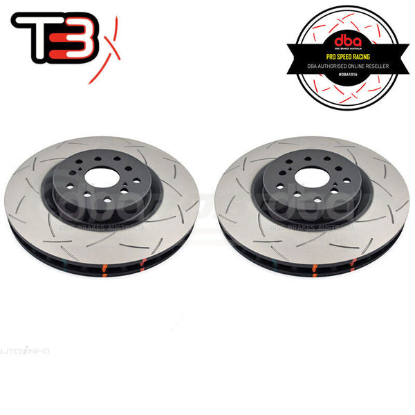 DBA T3 4000 Slotted Front Rotors Pair