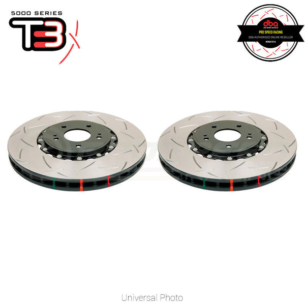 DBA T3 5000 2-Piece Slotted Front Rotors Pair