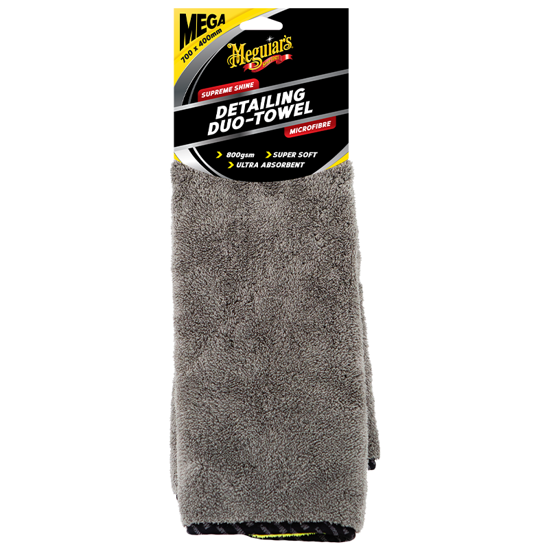 Meguiar's Mega Supreme Shine Detailing Duo-Towel