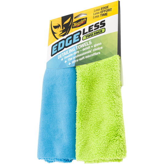 Meguiar's EDGELESS TWO-FACE DETAILING TOWELS 600GSM