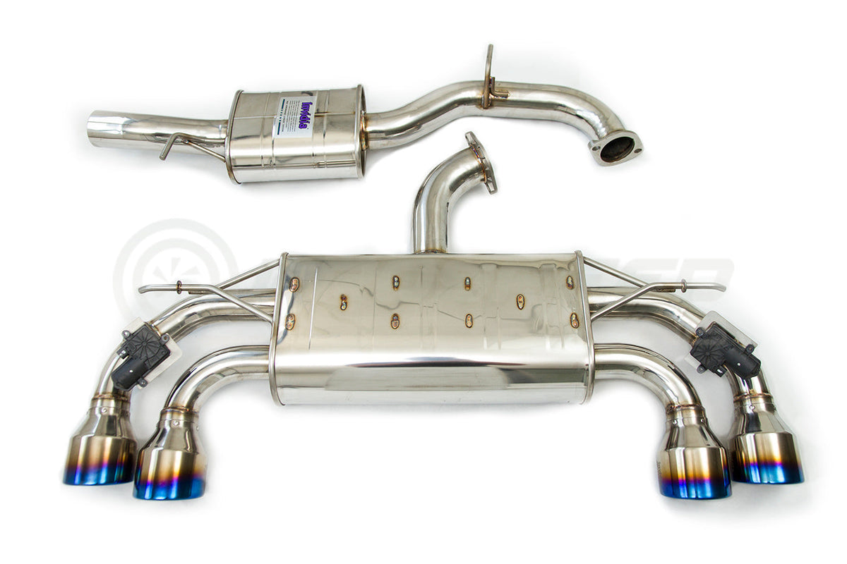 Invidia Q300 Valved Turbo Back Exhaust - VW Golf R Mk7.5