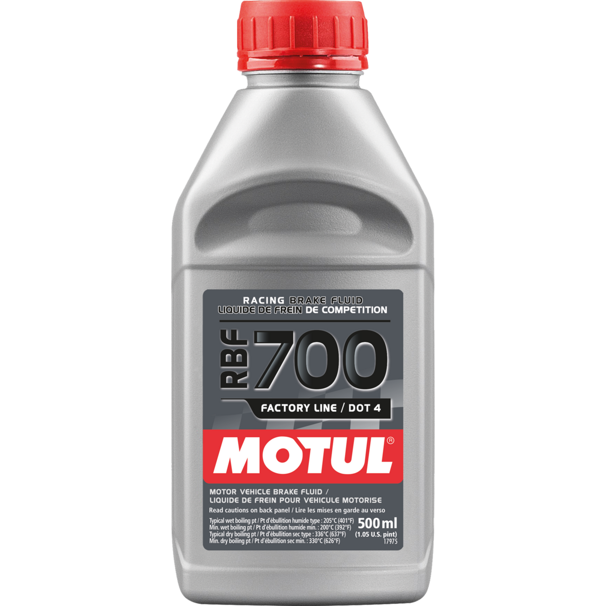 Motul RBF700 Factory Line Racing Brake Fluid 0.5L