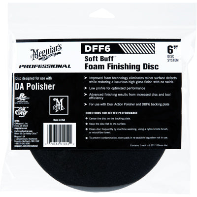 Meguiar's DA Foam Finishing Disc 6 Inch