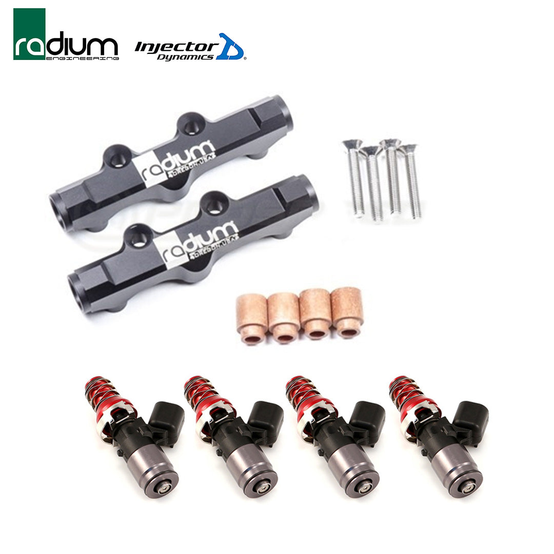 Radium/Injector Dynamics Fuel Upgrade Kit - Subaru WRX 01-14/STI 01-21/FXT 04-13/LGT 06-09