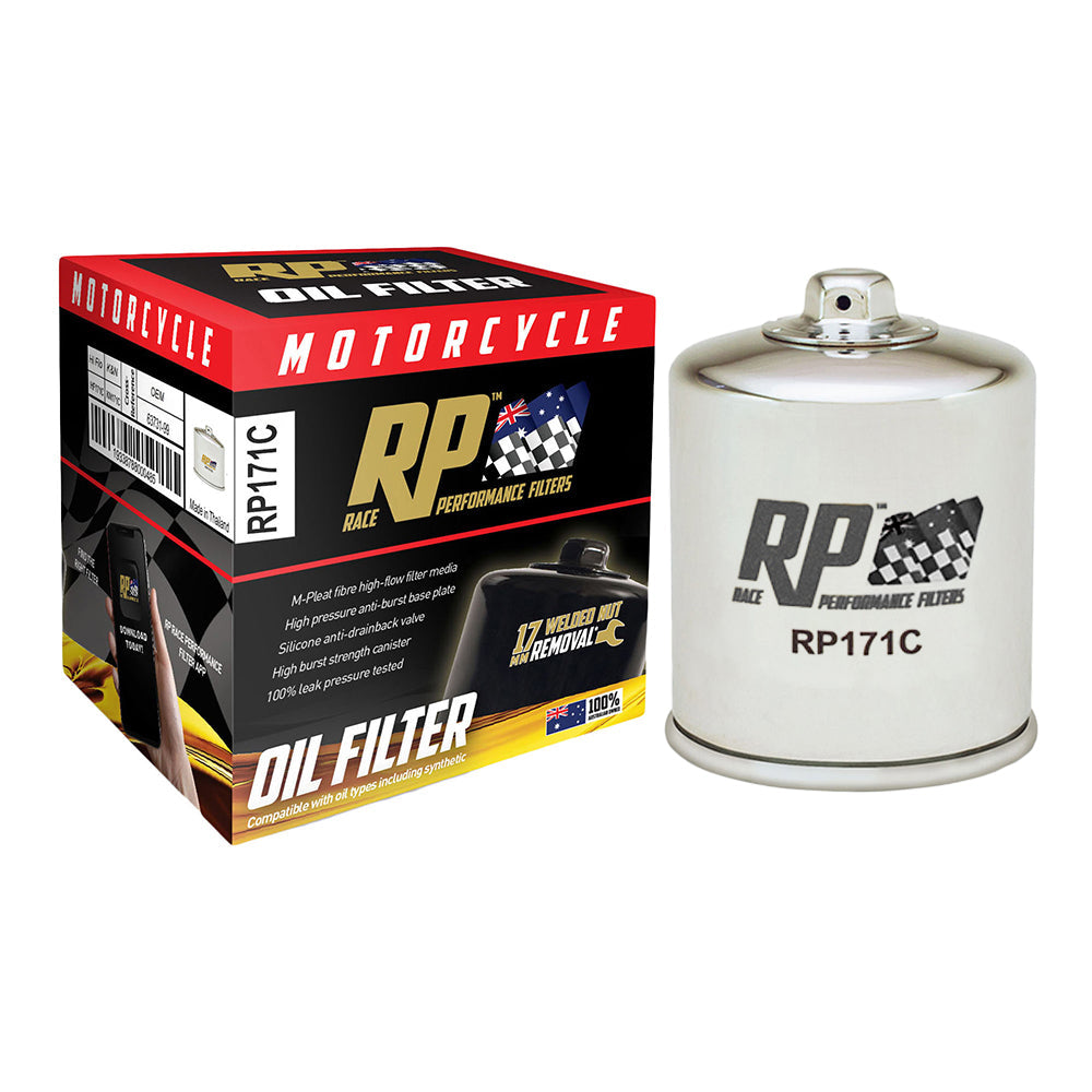 Race Performance Motorcycle Oil Filter RP171C