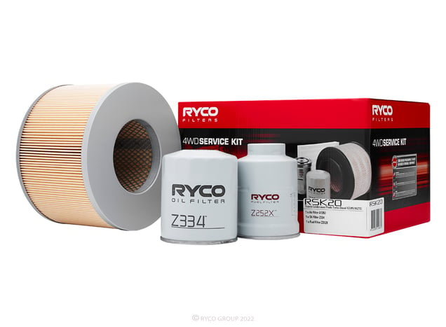 Ryco Filter Service Kit - Toyota 4WD Diesel Applications - RSK20