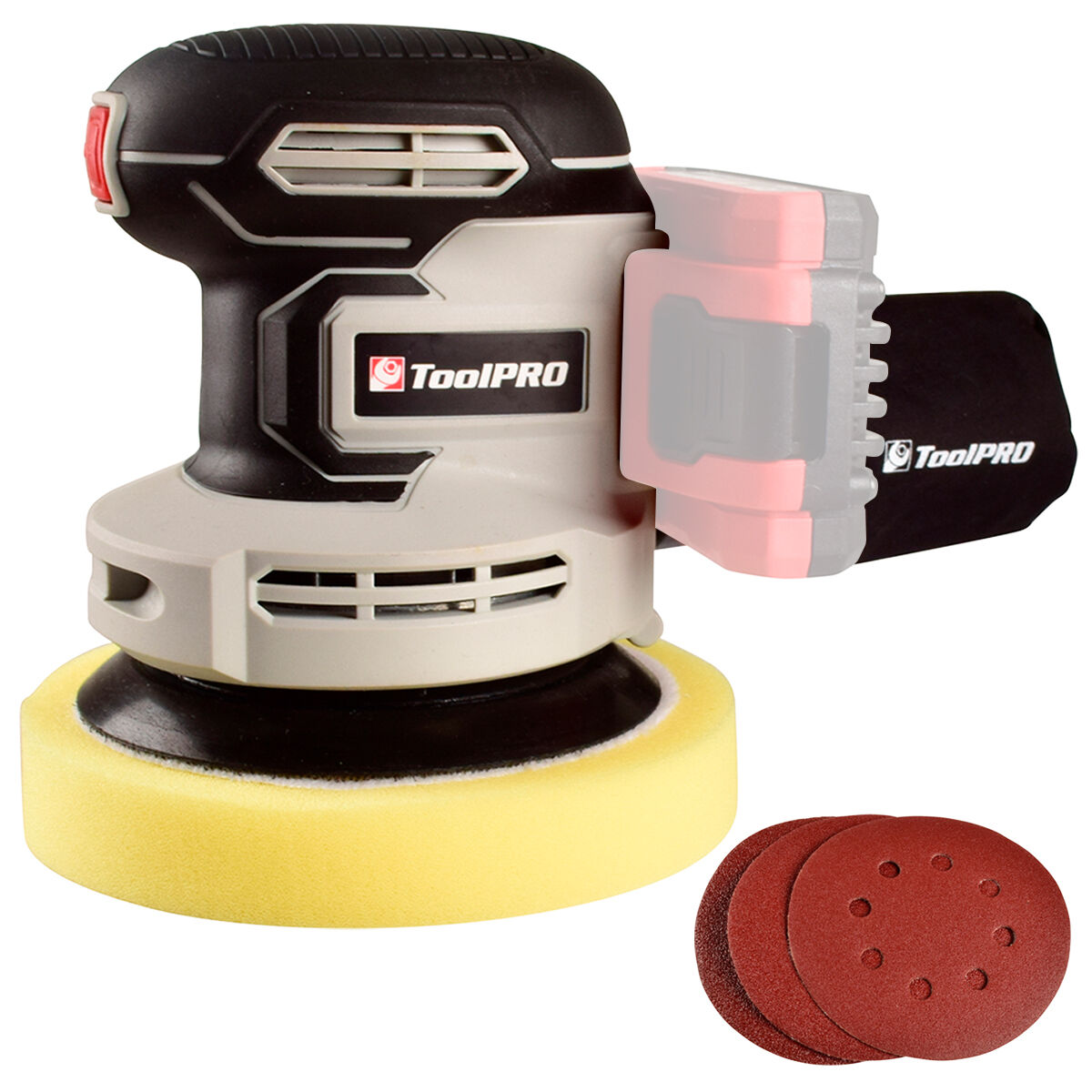 ToolPRO 18V Rotary Polisher And Sander (Skin Only)