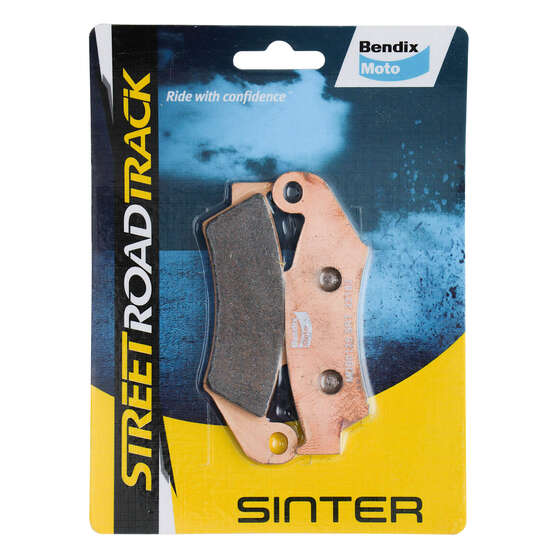 Bendix Street Road Track Motorcycle Disc Brake Pads - MDB0125-SRT