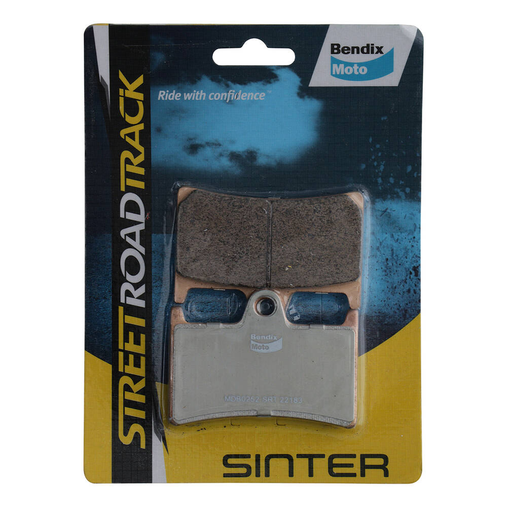 Bendix Street Road Track Motorcycle Disc Brake Pads - MDB0252-SRT