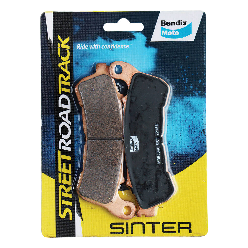 Bendix Street Road Track Motorcycle Disc Brake Pads - MDB0640-SRT