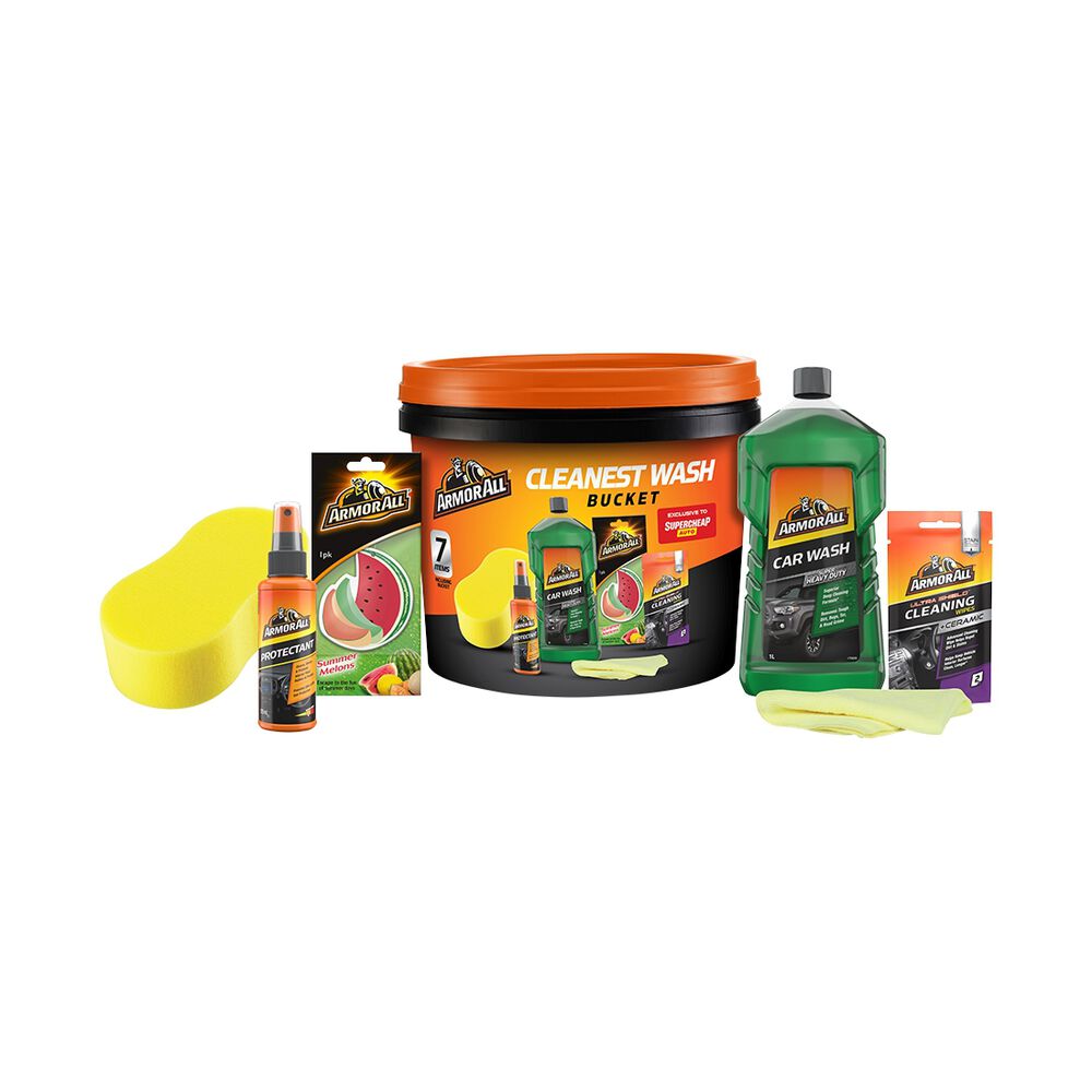 Armor All Cleanest Wash Bucket 7 Piece