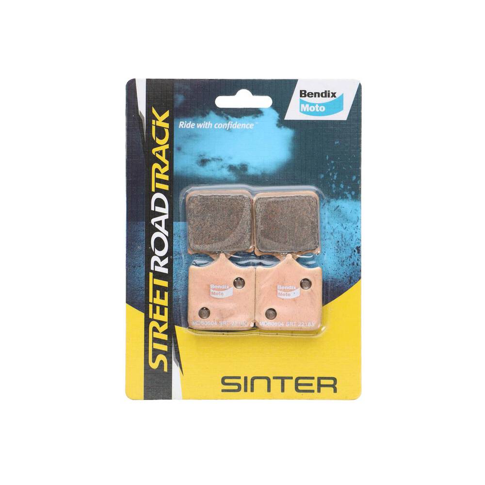Bendix Street Road Track Motorcycle Disc Brake Pads - MDB0604-SRT