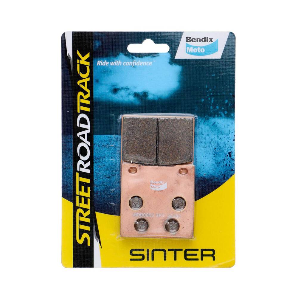 Bendix Street Road Track Motorcycle Disc Brake Pads - MDB0063-SRT