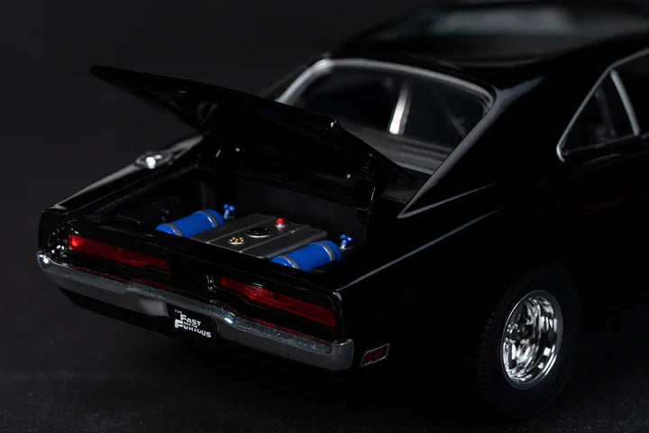 Limited Edition Truespec Fast & Furious Dom's 1970 Dodge Charger R/T, 1:24 33721