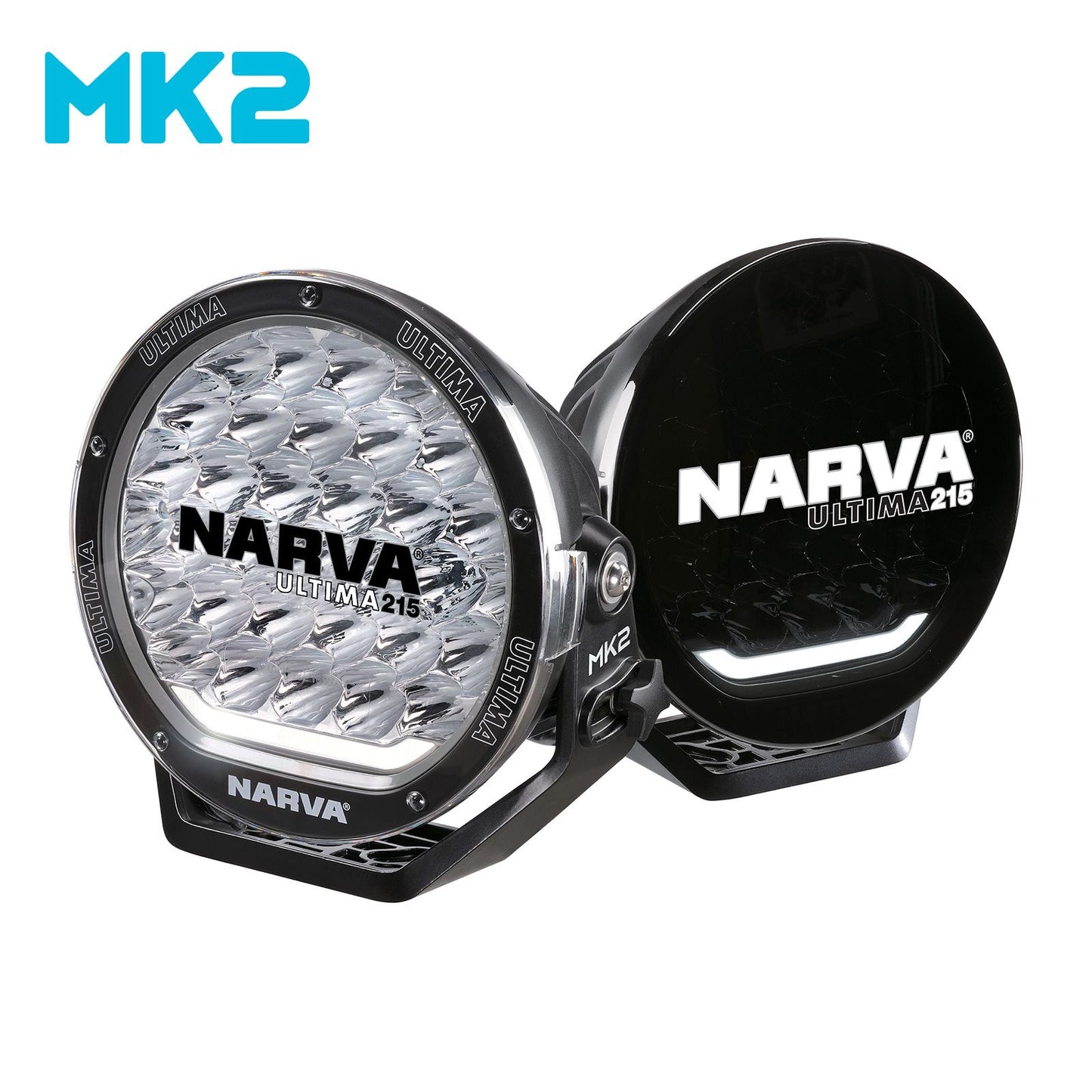 Narva ULTIMA 215 MK2 LED Driving Light Kit Black - 71742BK