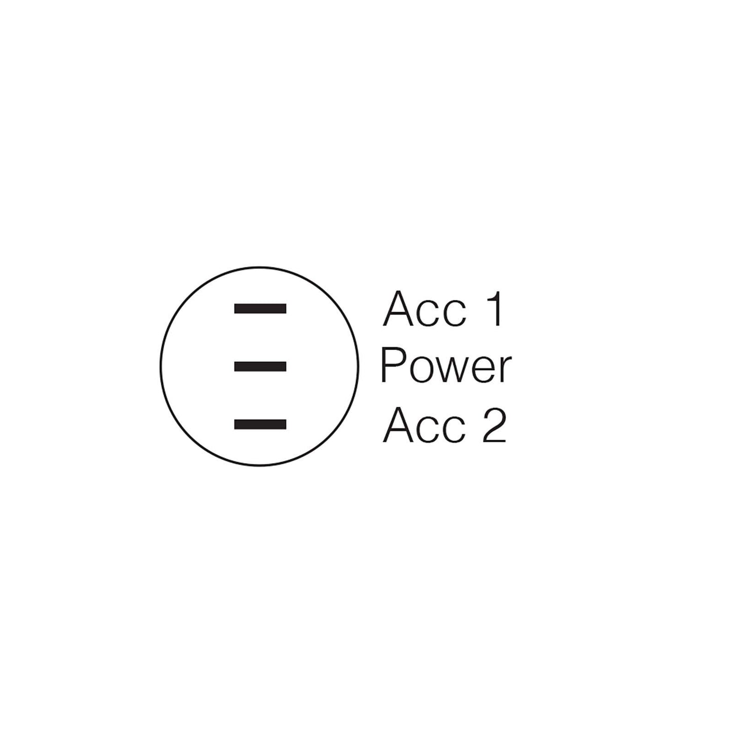 Narva On/On Rocker Switch - 62056BL