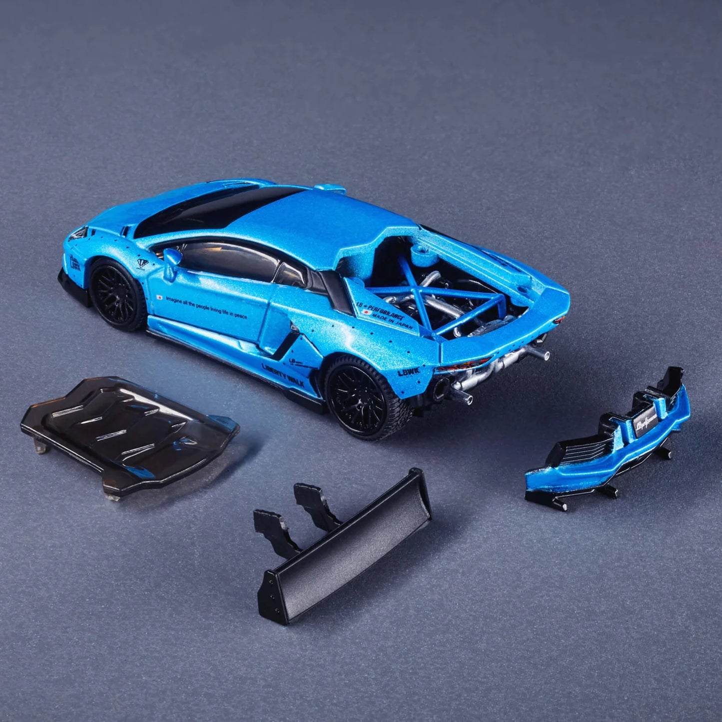 Hot Wheels Elite 64 Series LBWK Lamborghini Aventador LP 700-4
