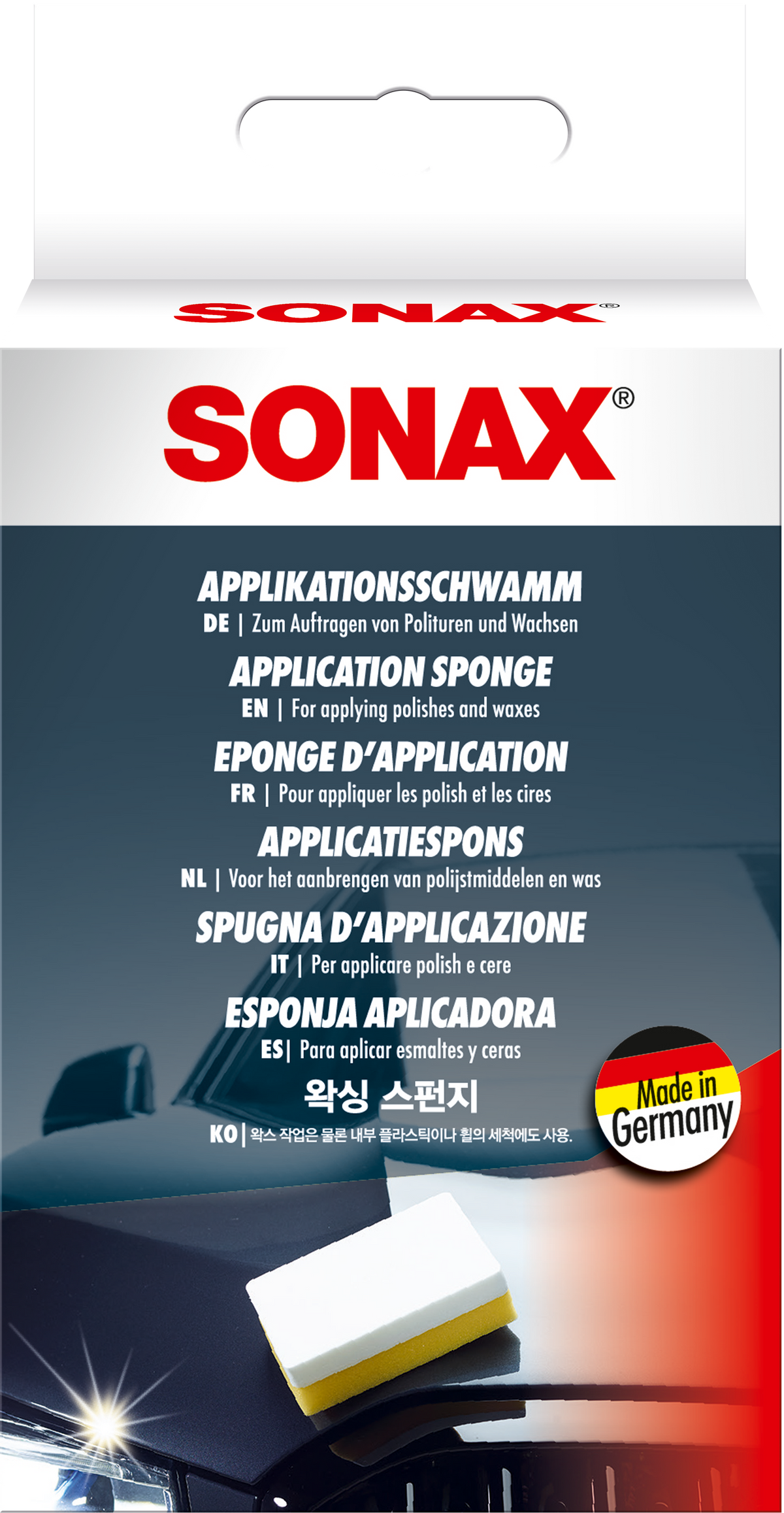 SONAX Application Sponge & Hand Polisher