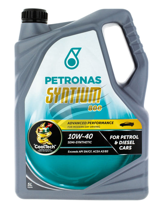 Petronas 10W-40 Syntium 800 SN CF Engine Oil 5L