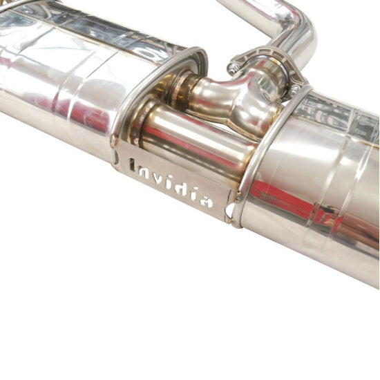 R400 Cat Back Exhaust w/Round Ti Rolled Tips - VW Golf GTI Mk7