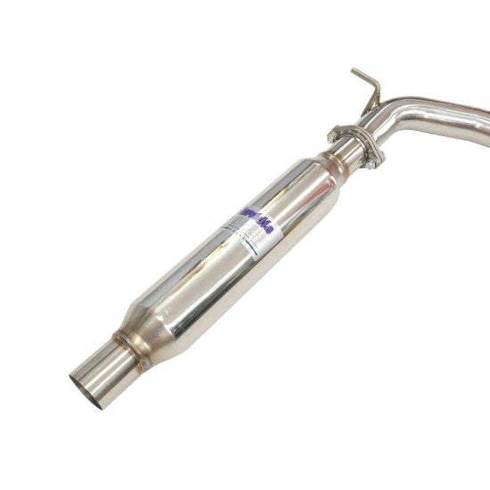 R400 Cat Back Exhaust w/Round Ti Rolled Tips - VW Golf GTI Mk7