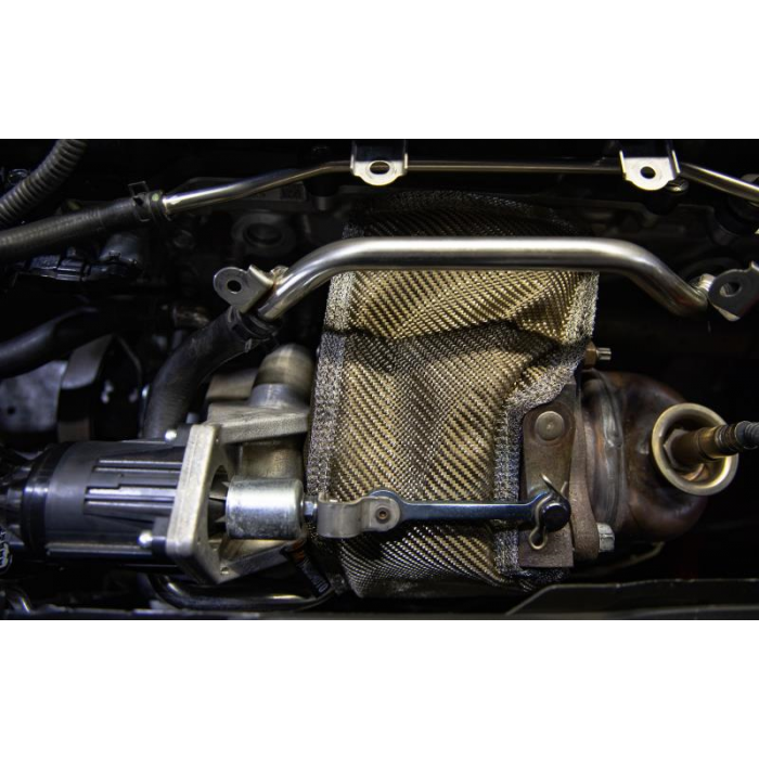 Titanium Turbo Blanket - Honda Civic Type-R FK8 17+