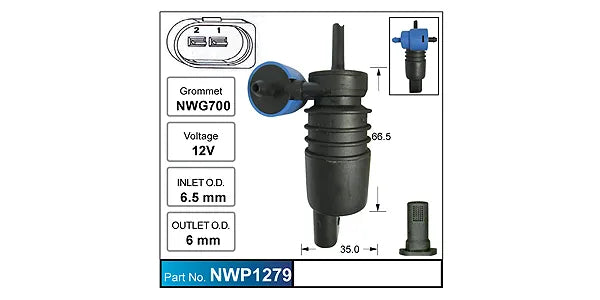 Windscreen Washer Pump