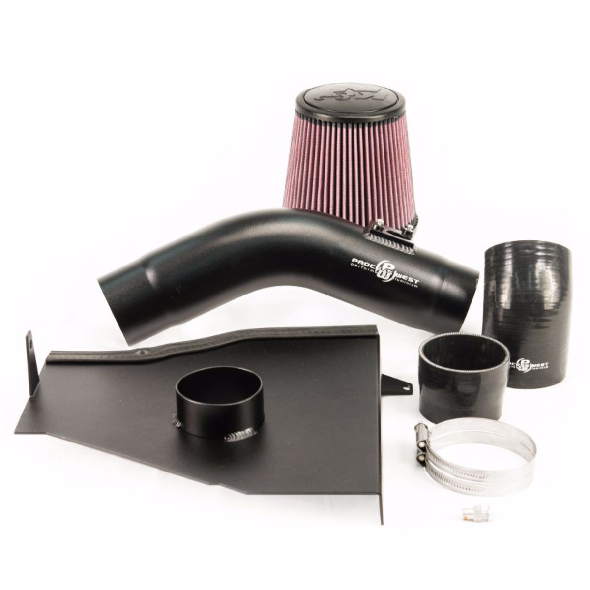 Process West 76mm Big MAF Cold Air Intake w/K&N Filter