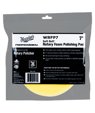Meguiar's Soft Buff Rotary Foam Polishing Pad