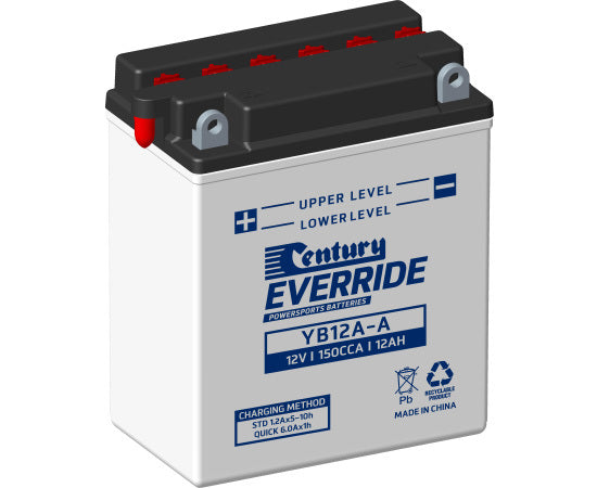 Century Powersports Battery YB12A-A