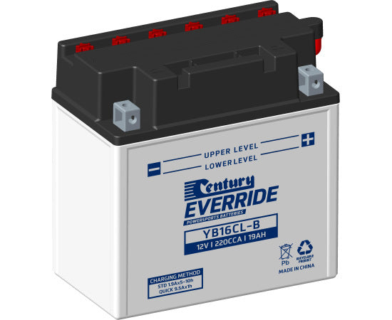 Century EverRide Powersports Battery YB16CL-B