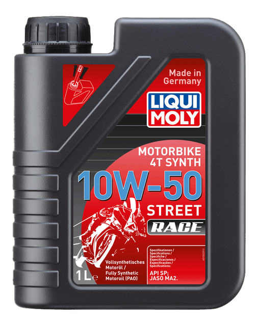Liqui Moly Motorbike 4T Synth 10W-50 Street Race 1L - 1502