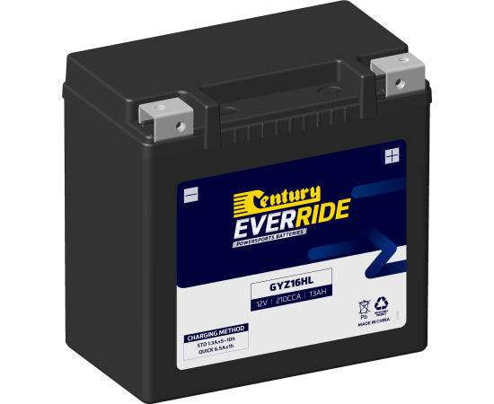 Century Powersports Battery GYZ16HL