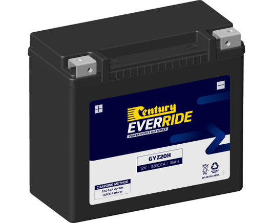 Century Powersports Battery GYZ20H