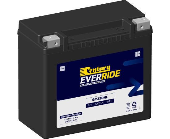 Century EverRide Powersports Battery GYZ20HL