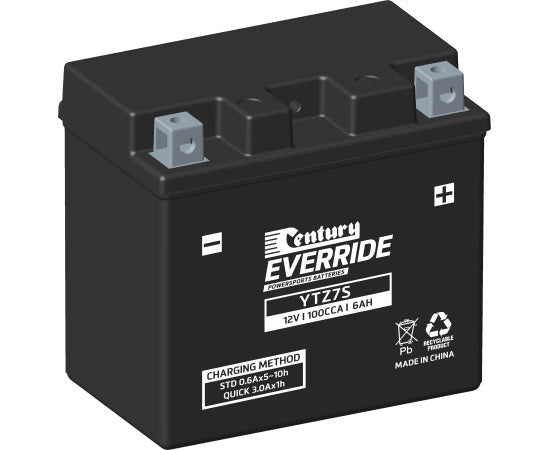 Century EverRide Powersports Battery YTZ7S