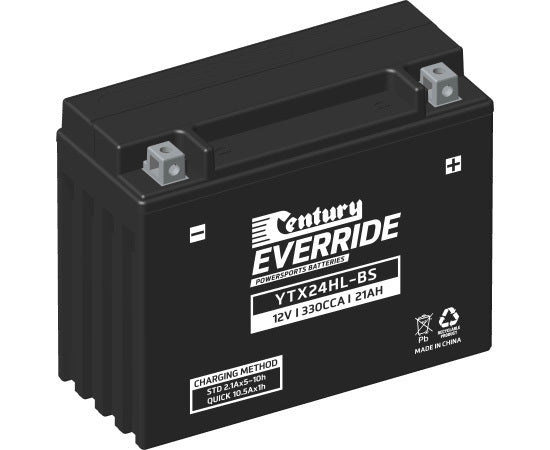 Century Powersports Battery YTX24HL-BS