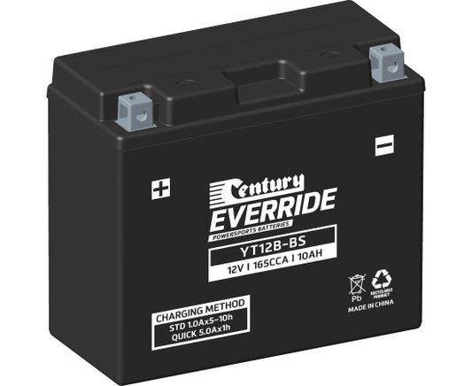 Century EverRide Powersports Battery YT12B-BS