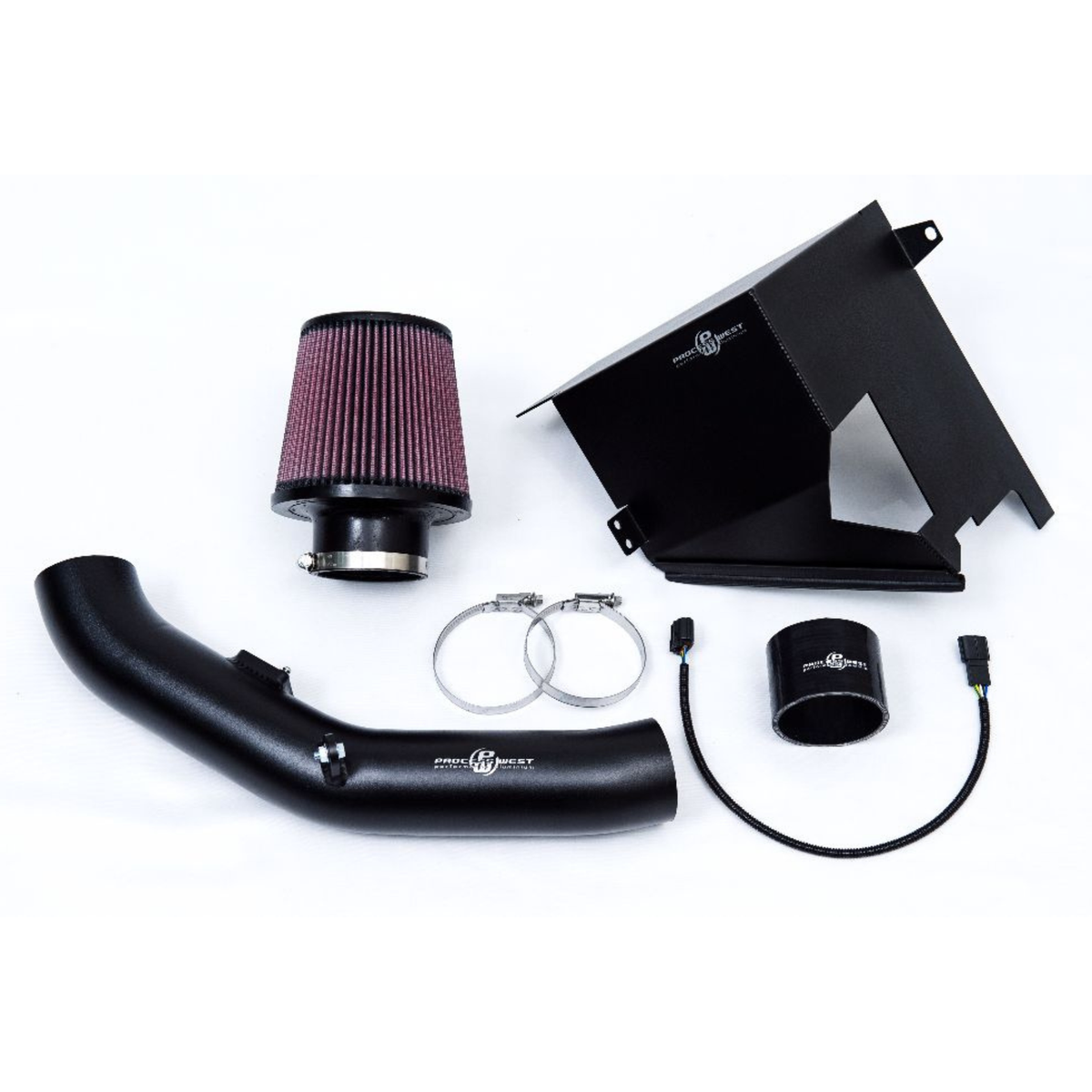 Process West 72mm Cold Air Intake w/K&N Filter