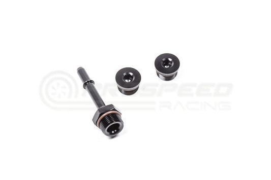 Radium Fuel Rail Plumbing Kit - Honda K-Series with Radium 20-0230-02 fuel rail