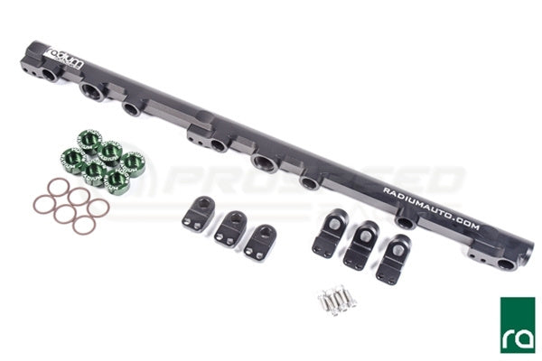 Radium Side Feed Conversion Fuel Rail - Toyota 1JZ-GTE non-VVTi