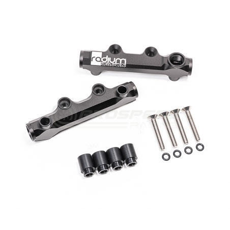 Radium Top Feed Upgrade Fuel Rails w/Top FPD Port - Subaru WRX/STI/Forester