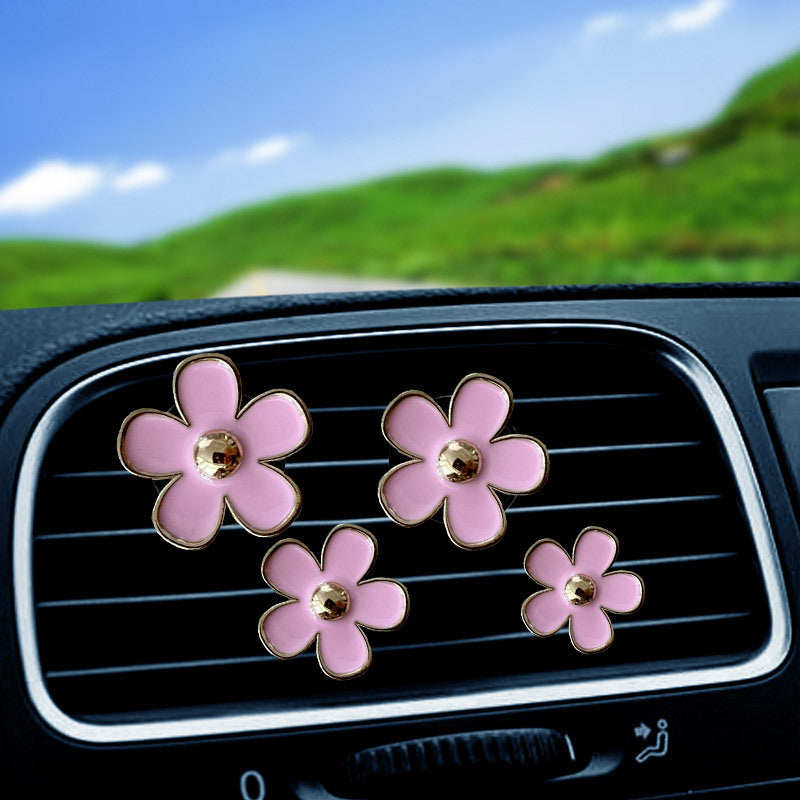 Little Car Air Conditioning Flower Aromatherapy Clip