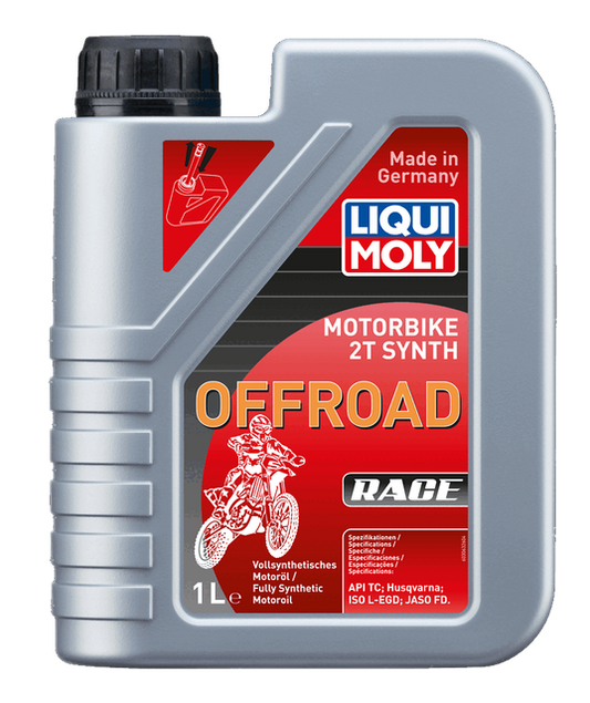 LIQUI MOLY Synth Offroad Race 2T Motorcycle Oil 1 Litre